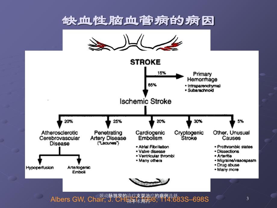 颈动脉狭窄的诊疗支架治疗的病例选择围手术用药培训课件_第3页