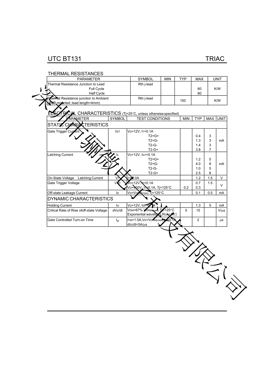 元器件bt131芯片-bt131 to92管脚排列-bt131可控硅参数_骊微电子.docx_第2页