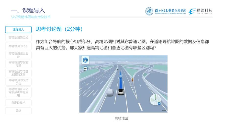 汽车智能传感器技术与应用项目六知识准备3：认识高精地图与自定位技术（课件）2023.2.17_第2页