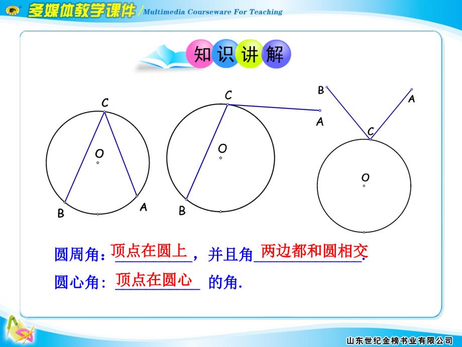 人教版初中九年级上册课件：圆周角_第4页